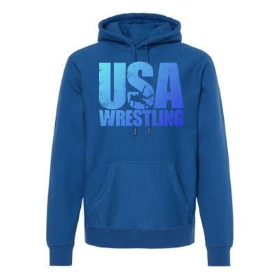 Usa Wrestling S Wrestling Team Patriot Usa Wrestler Cute Gift Premium Hoodie