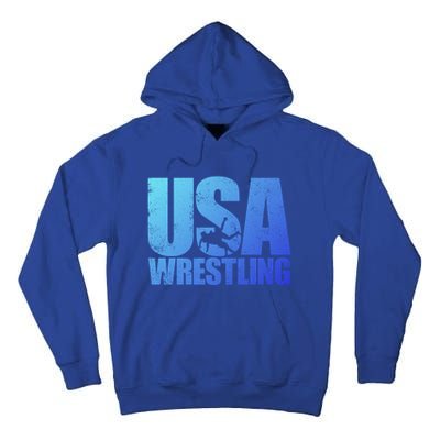 Usa Wrestling S Wrestling Team Patriot Usa Wrestler Cute Gift Tall Hoodie