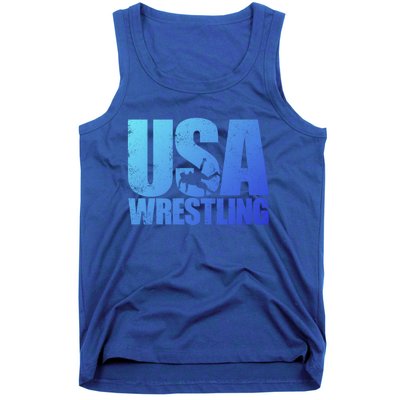 Usa Wrestling S Wrestling Team Patriot Usa Wrestler Cute Gift Tank Top