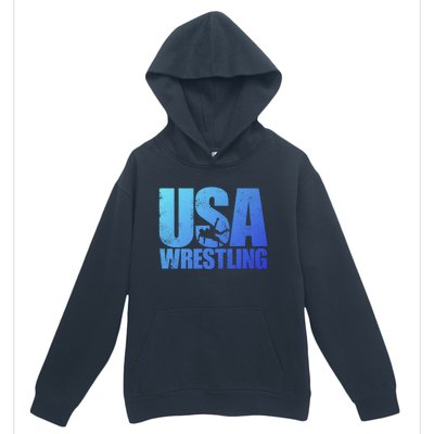 Usa Wrestling S Wrestling Team Patriot Usa Wrestler Cute Gift Urban Pullover Hoodie