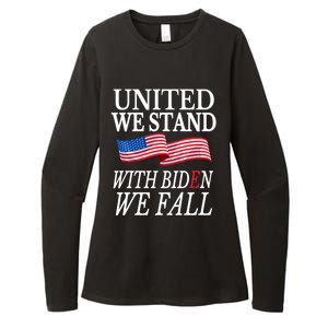 United We Stand With Biden We Fall Anti Biden Republican Womens CVC Long Sleeve Shirt