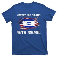 United We Stand With Israel Israeli American T-Shirt