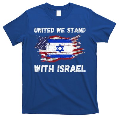 United We Stand With Israel Israeli American T-Shirt