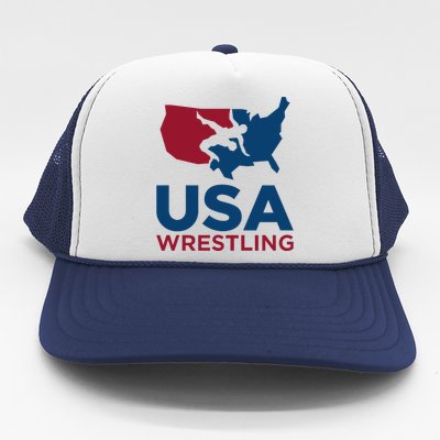 USA Wrestling Trucker Hat