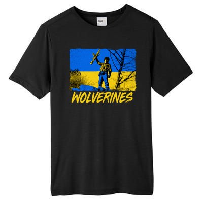 Ukraine Wolverines Tall Fusion ChromaSoft Performance T-Shirt