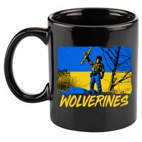 Ukraine Wolverines 11oz C Handle Ceramic Mug