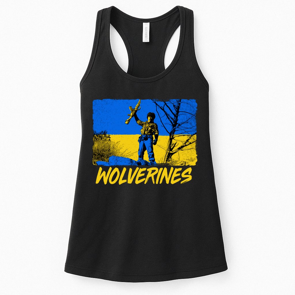 Ukraine Wolverines Womens Tank Top