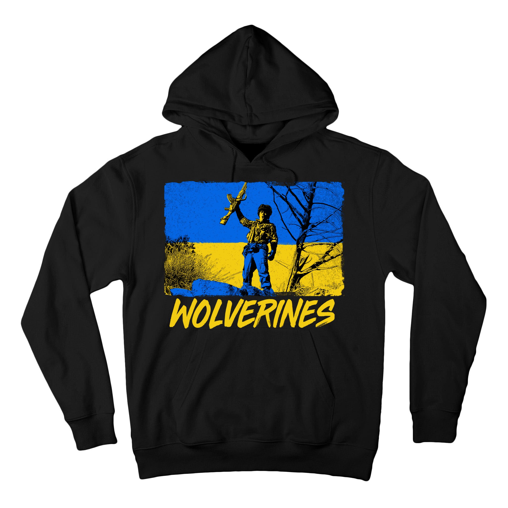 Ukraine Wolverines Tall Hoodie