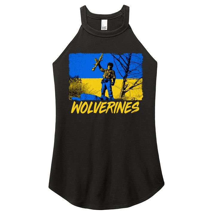 Ukraine Wolverines Women's Perfect Tri Rocker Tank