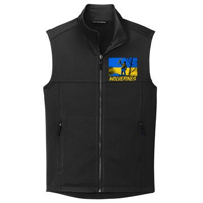 Ukraine Wolverines Collective Smooth Fleece Vest