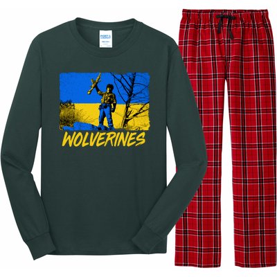 Ukraine Wolverines Long Sleeve Pajama Set