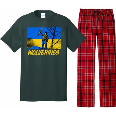 Ukraine Wolverines Pajama Set