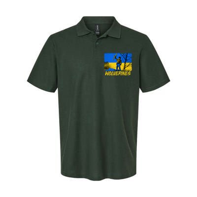 Ukraine Wolverines Softstyle Adult Sport Polo