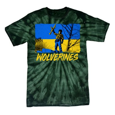 Ukraine Wolverines Tie-Dye T-Shirt