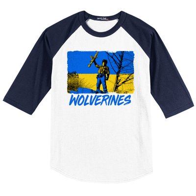 Ukraine Wolverines Baseball Sleeve Shirt