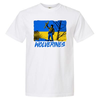 Ukraine Wolverines Garment-Dyed Heavyweight T-Shirt