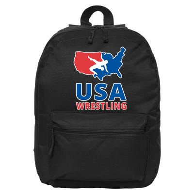 Usa Wrestling 16 in Basic Backpack