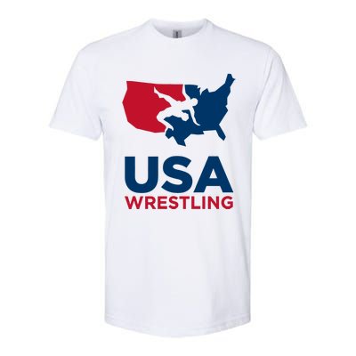 Usa Wrestling Softstyle® CVC T-Shirt