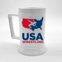 Usa Wrestling Beer Stein