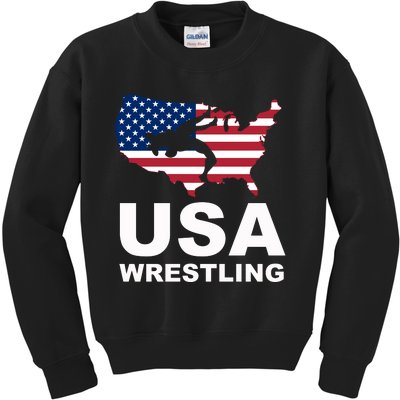 Usa Wrestling Kids Sweatshirt