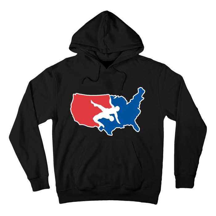 Usa Wrestling Hoodie