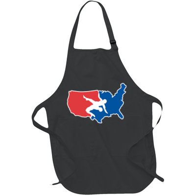 Usa Wrestling Apron