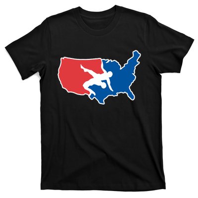 Usa Wrestling T-Shirt