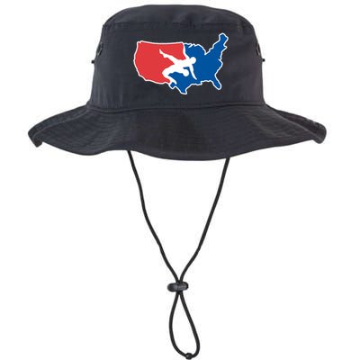 Usa Wrestling Legacy Cool Fit Booney Bucket Hat