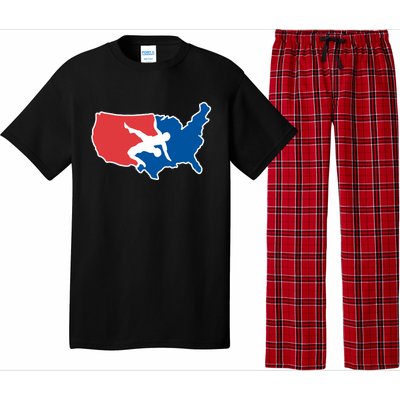 Usa Wrestling Pajama Set