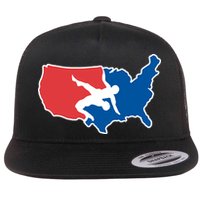 Usa Wrestling Flatbill Hat