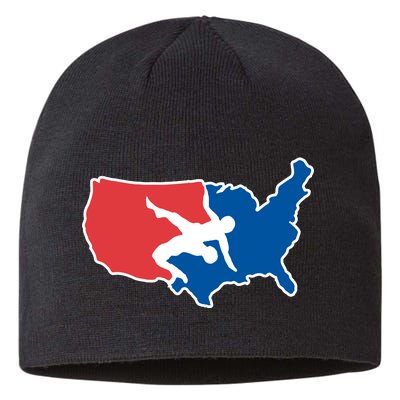 Usa Wrestling Sustainable Beanie