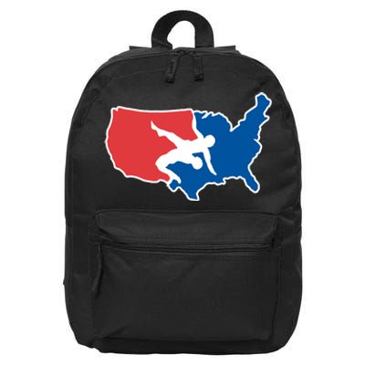 Usa Wrestling 16 in Basic Backpack