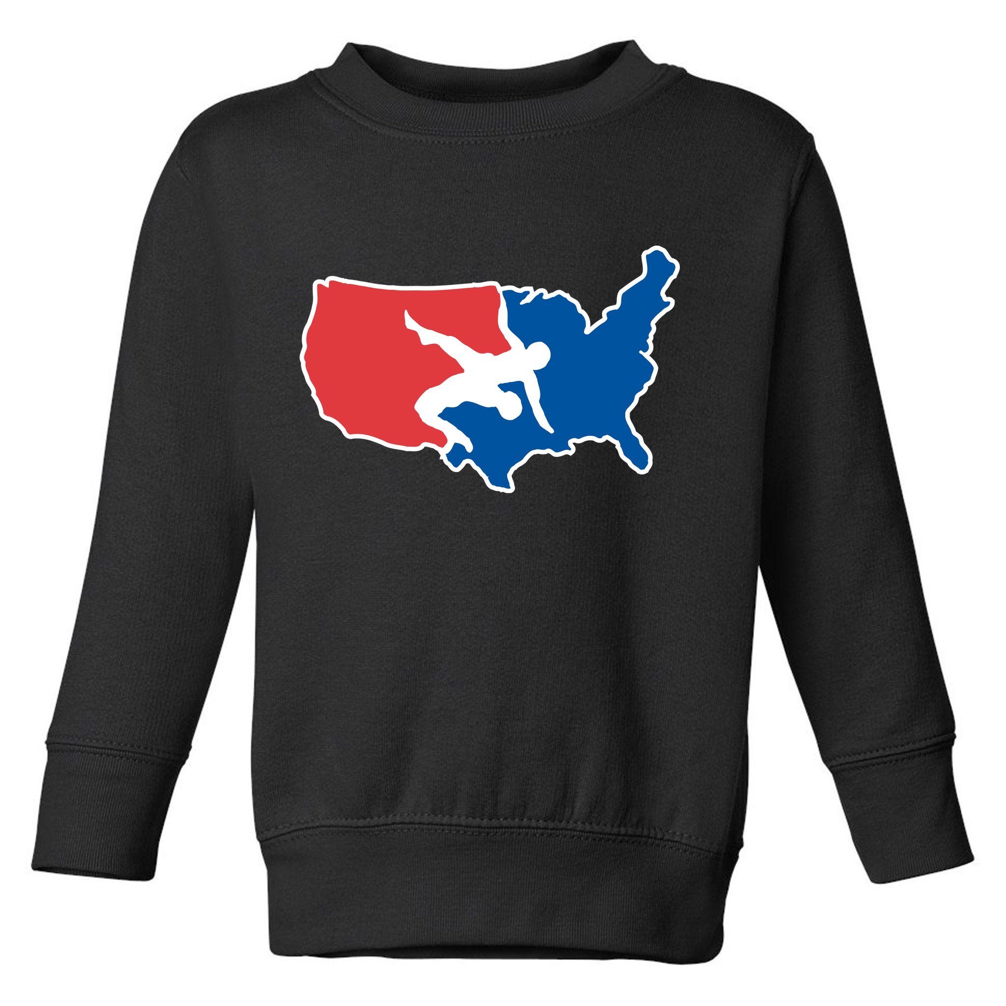 Usa Wrestling Toddler Sweatshirt