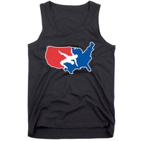 Usa Wrestling Tank Top