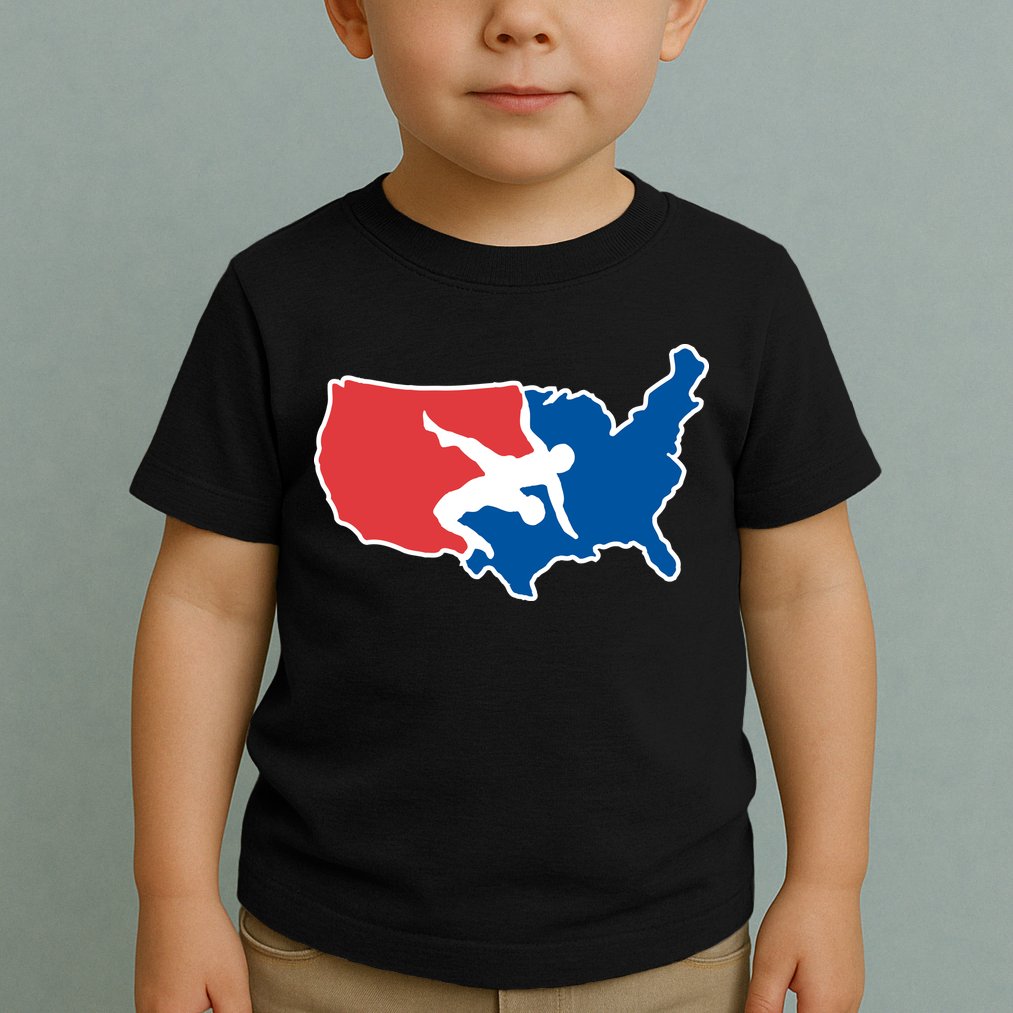 Usa Wrestling Toddler T-Shirt
