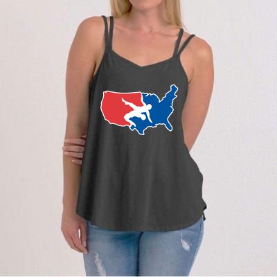 Usa Wrestling Women's Strappy Tank