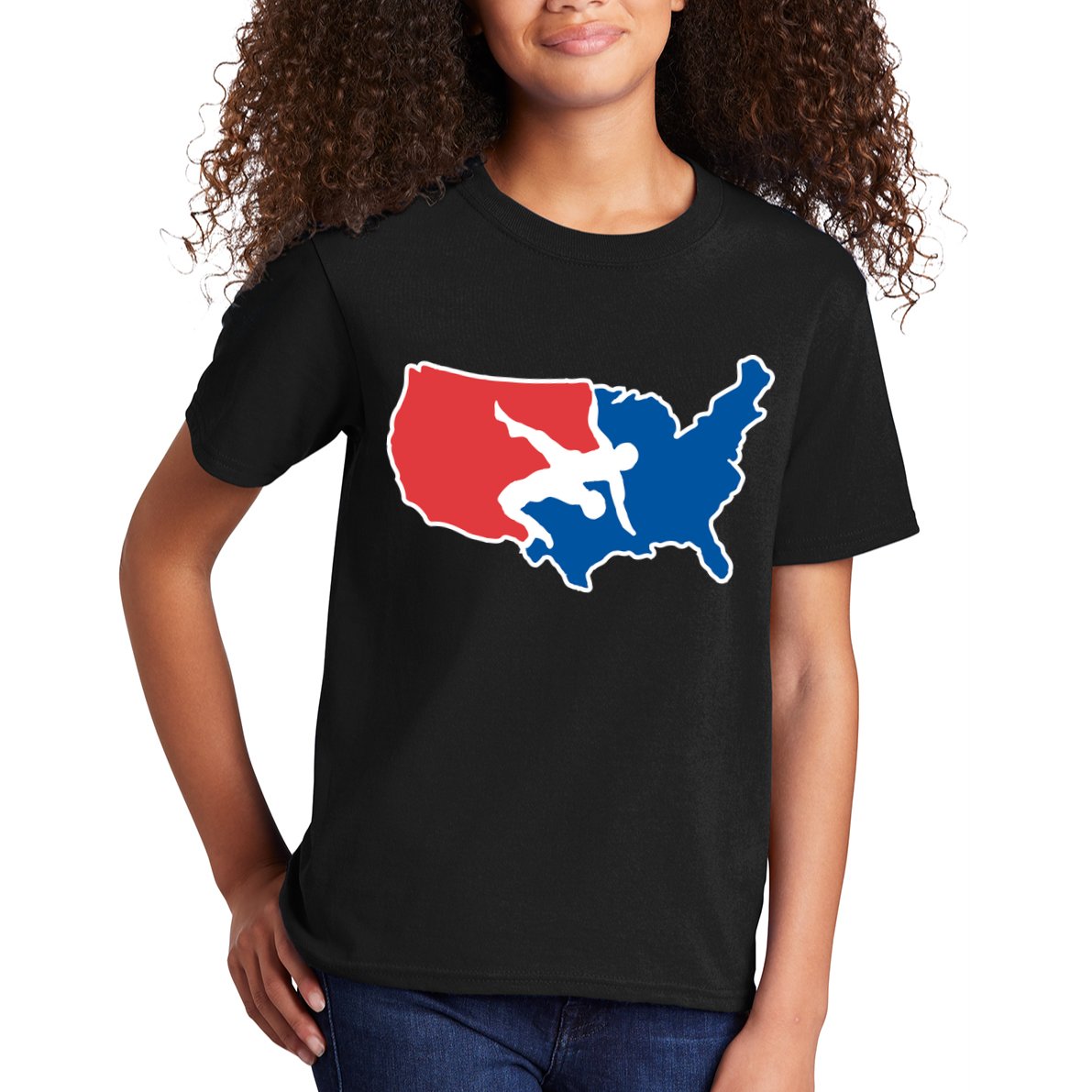Usa Wrestling Kids T-Shirt