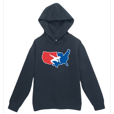 Usa Wrestling Urban Pullover Hoodie