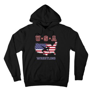 Usa Wrestling Hoodie