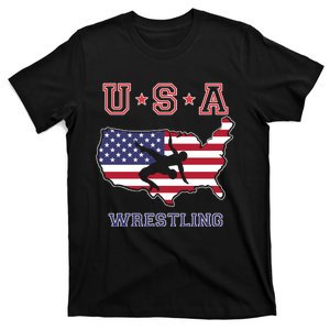 Usa Wrestling T-Shirt