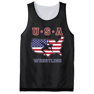 Usa Wrestling Mesh Reversible Basketball Jersey Tank