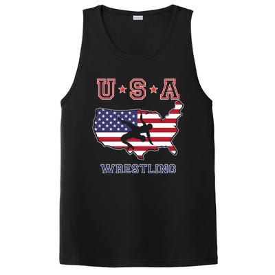 Usa Wrestling PosiCharge Competitor Tank