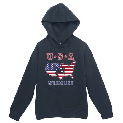 Usa Wrestling Urban Pullover Hoodie