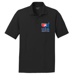 Usa Wrestling PosiCharge RacerMesh Polo