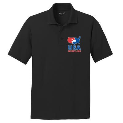 Usa Wrestling PosiCharge RacerMesh Polo