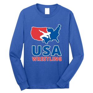 Usa Wrestling Long Sleeve Shirt