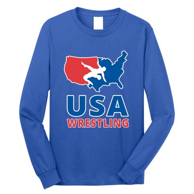 Usa Wrestling Long Sleeve Shirt