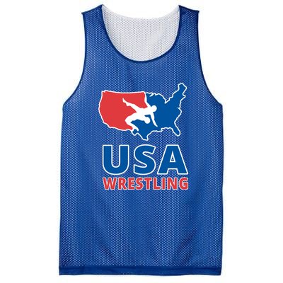 Usa Wrestling Mesh Reversible Basketball Jersey Tank