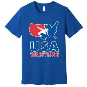 Usa Wrestling Premium T-Shirt