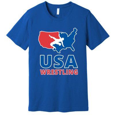 Usa Wrestling Premium T-Shirt